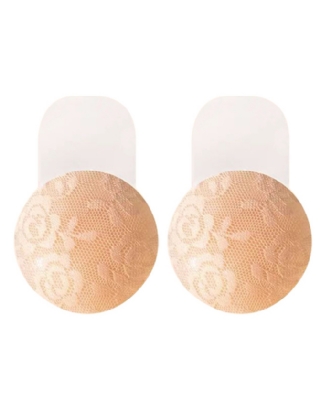 Nude Color Silicone Lace Lifting Nipple Covers