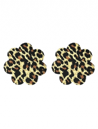 Wholesale Flower Leopard Nipple Cover